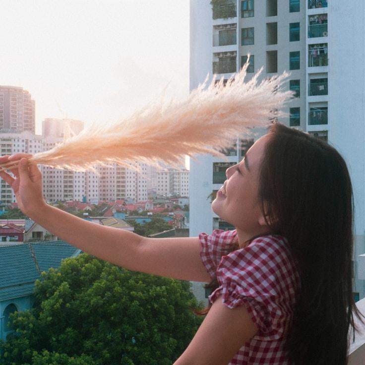 Portrait of Riya Solano, group coordinator and fusion cooking expert
